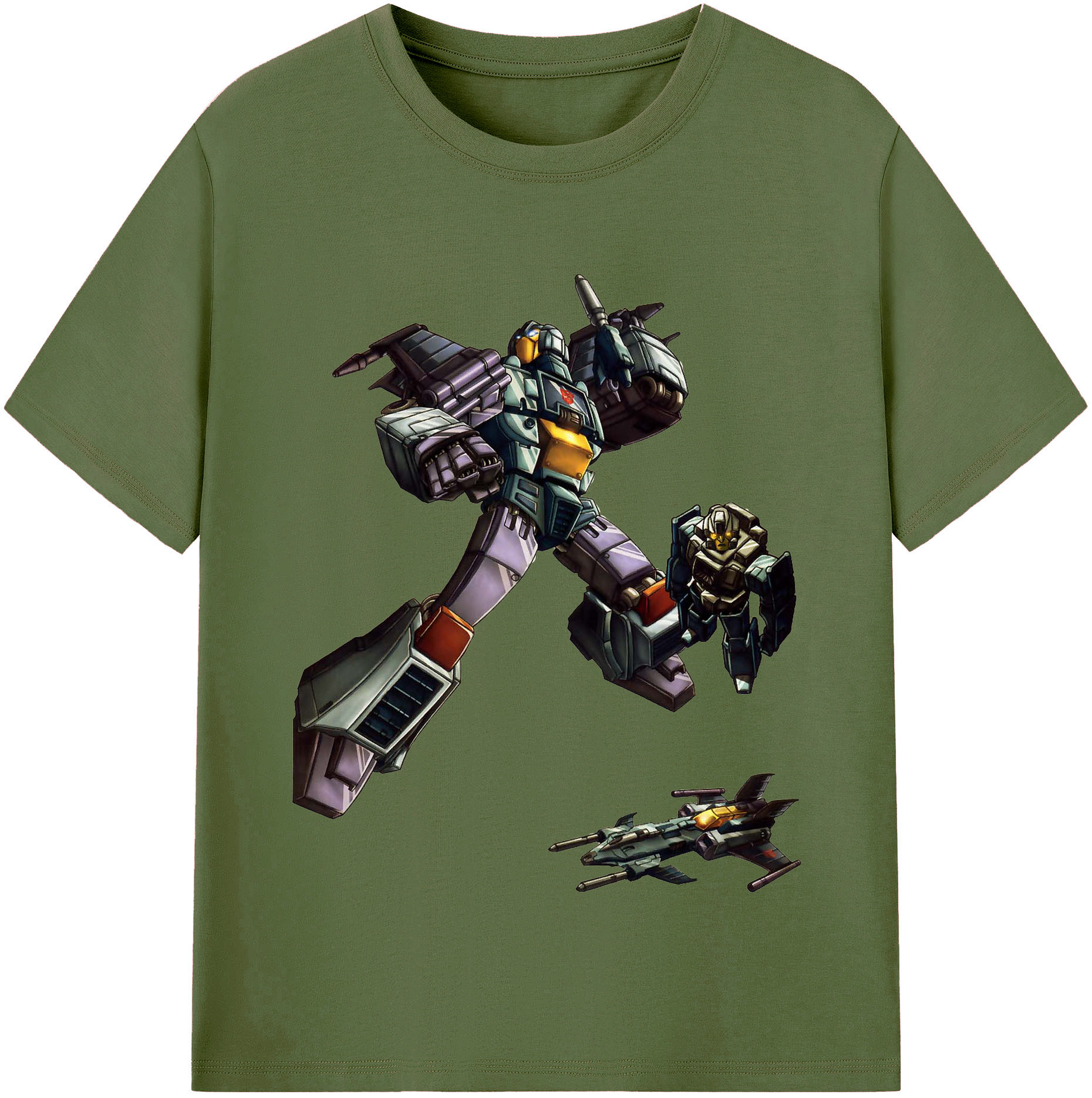 （画像用）  綿100％半袖Tシャツ（フロントプリント）